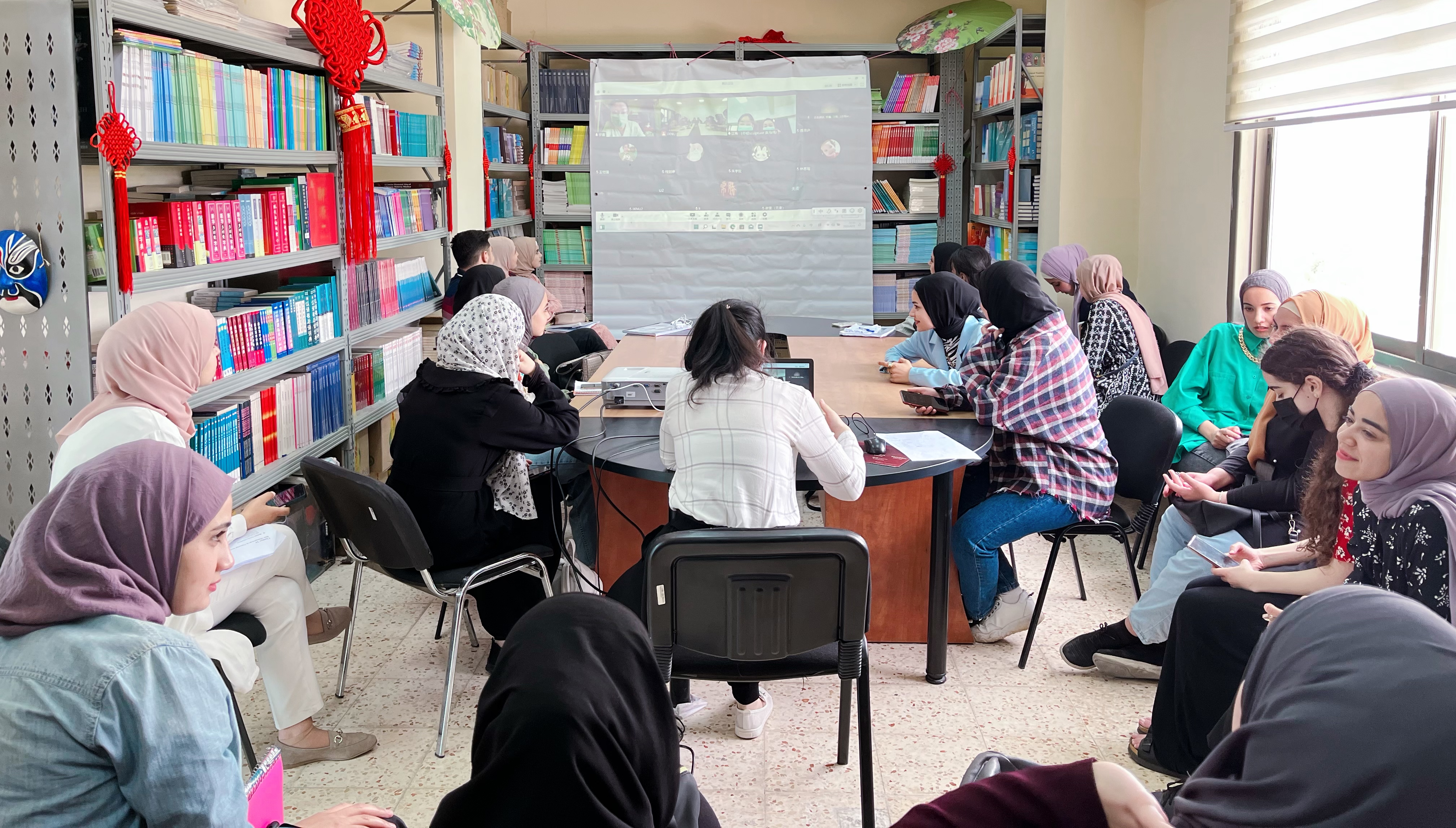   CIAQU held an online cultural exchange activity